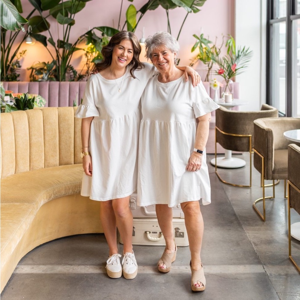NWT JILLIAN HARRIS X Jardines Domaine Road Trip Dress White Small